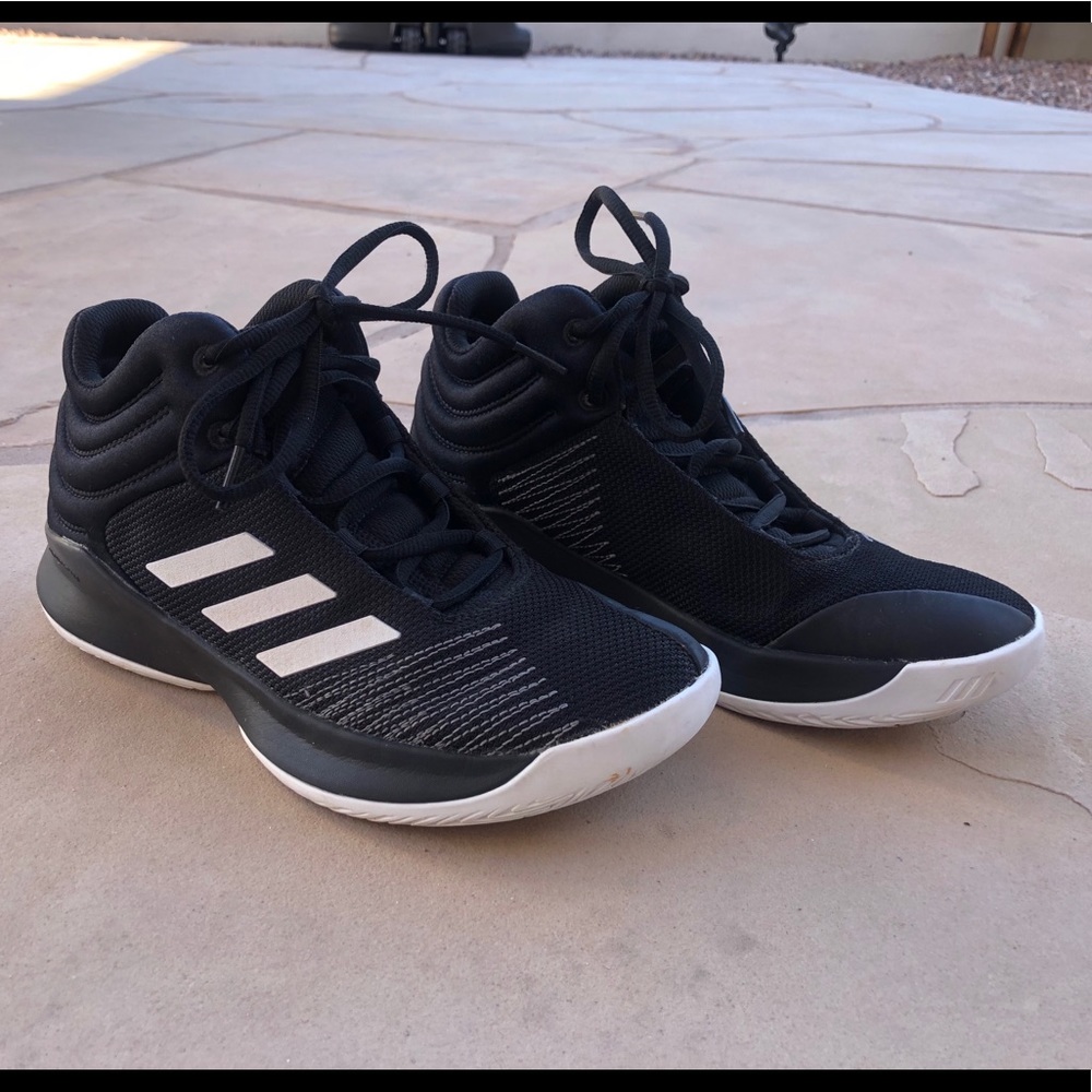 Boys Adidas basketball shoes